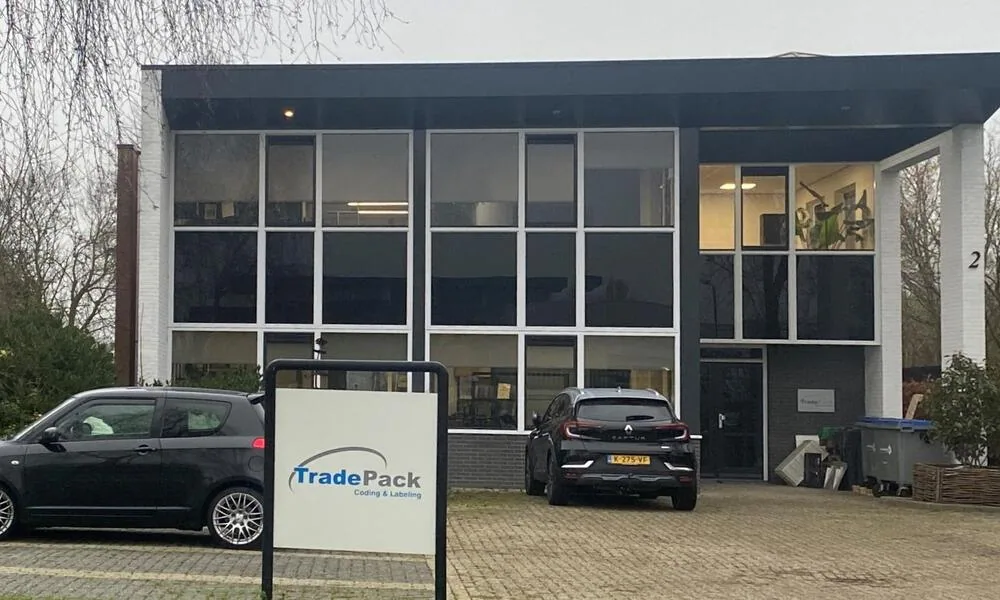 Het pand van TradePack aan de Melkweg in Stompetoren