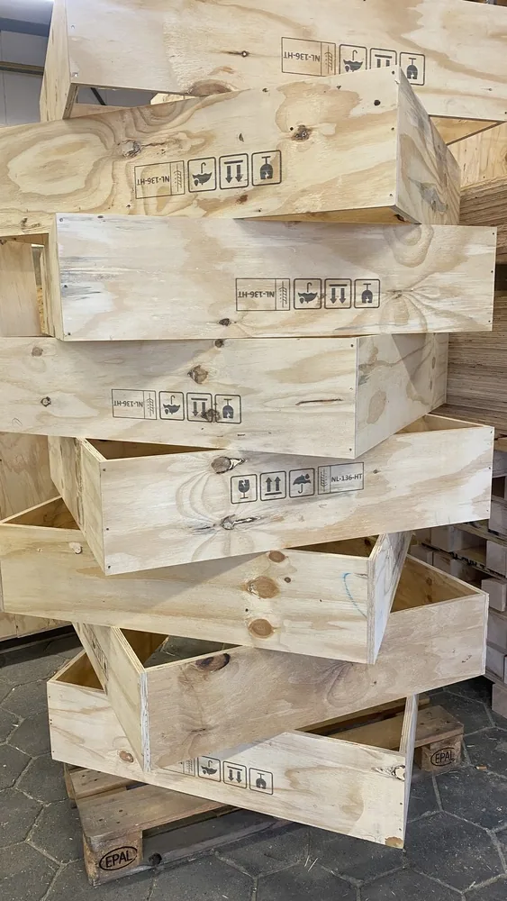 Codering op houten producten