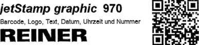 Reiner jetStamp 970 Graphic